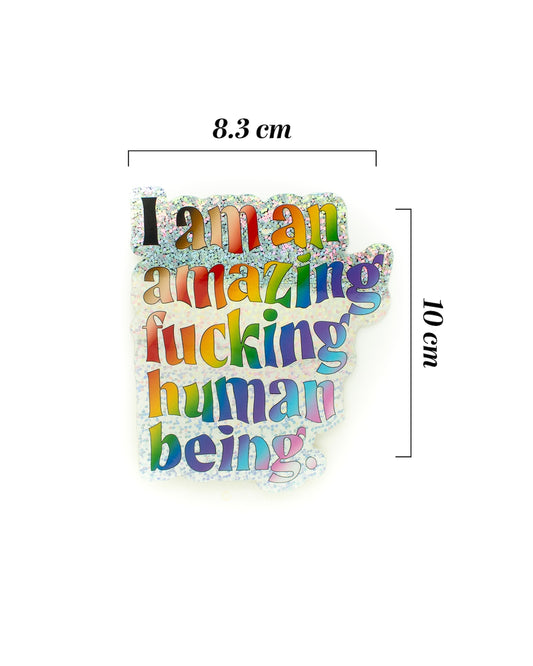 Amazing Human LGBTQIA+ Sticker