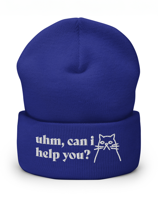 Can I Help You Beanie