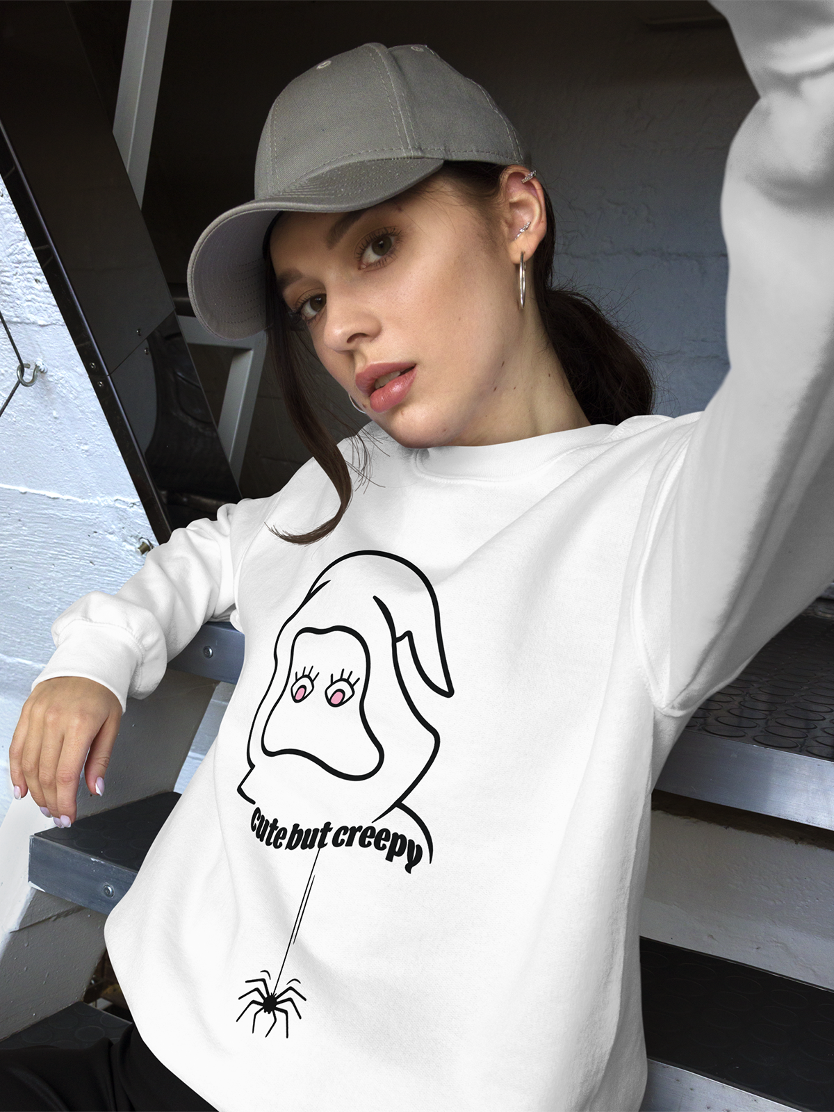 Cute But Creepy Sweatshirt