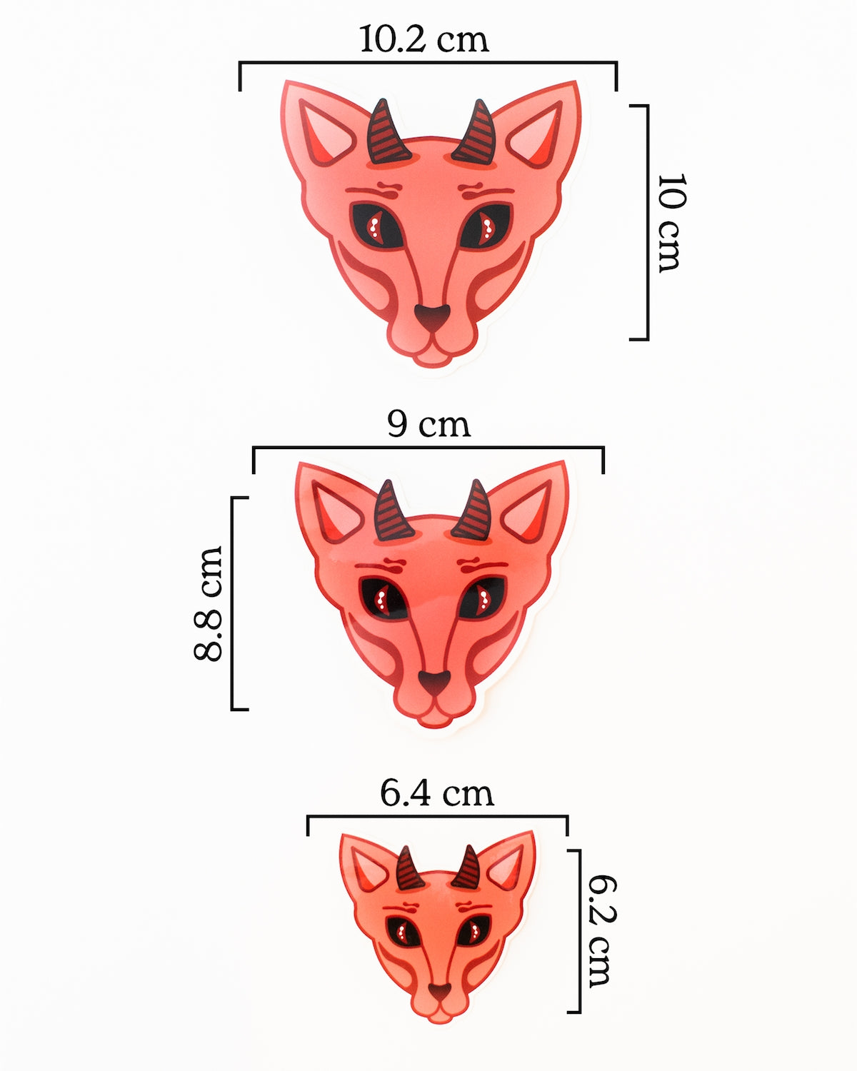 Devil Cat Sticker