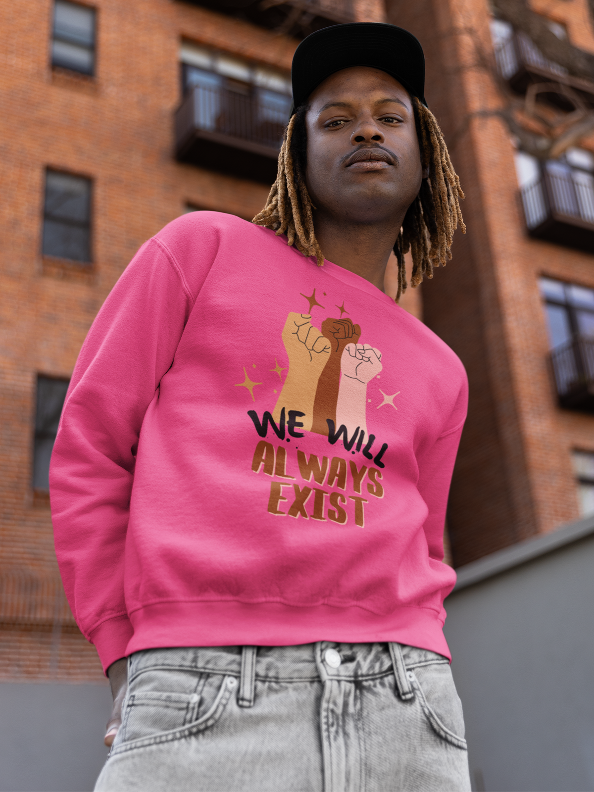 Races Will Always Exist Sweatshirt