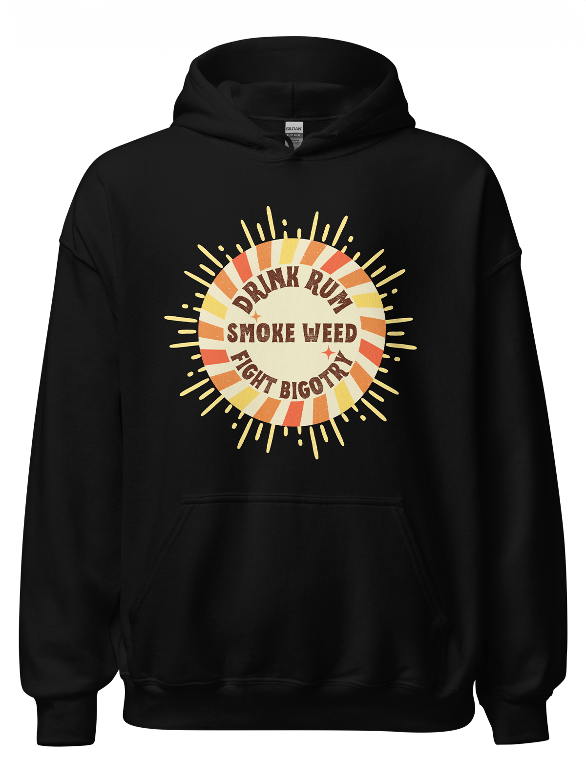 Drink, Smoke, Fight Hoodie