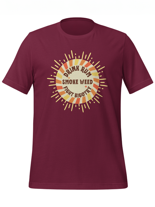 Drink, Smoke, Fight Tee