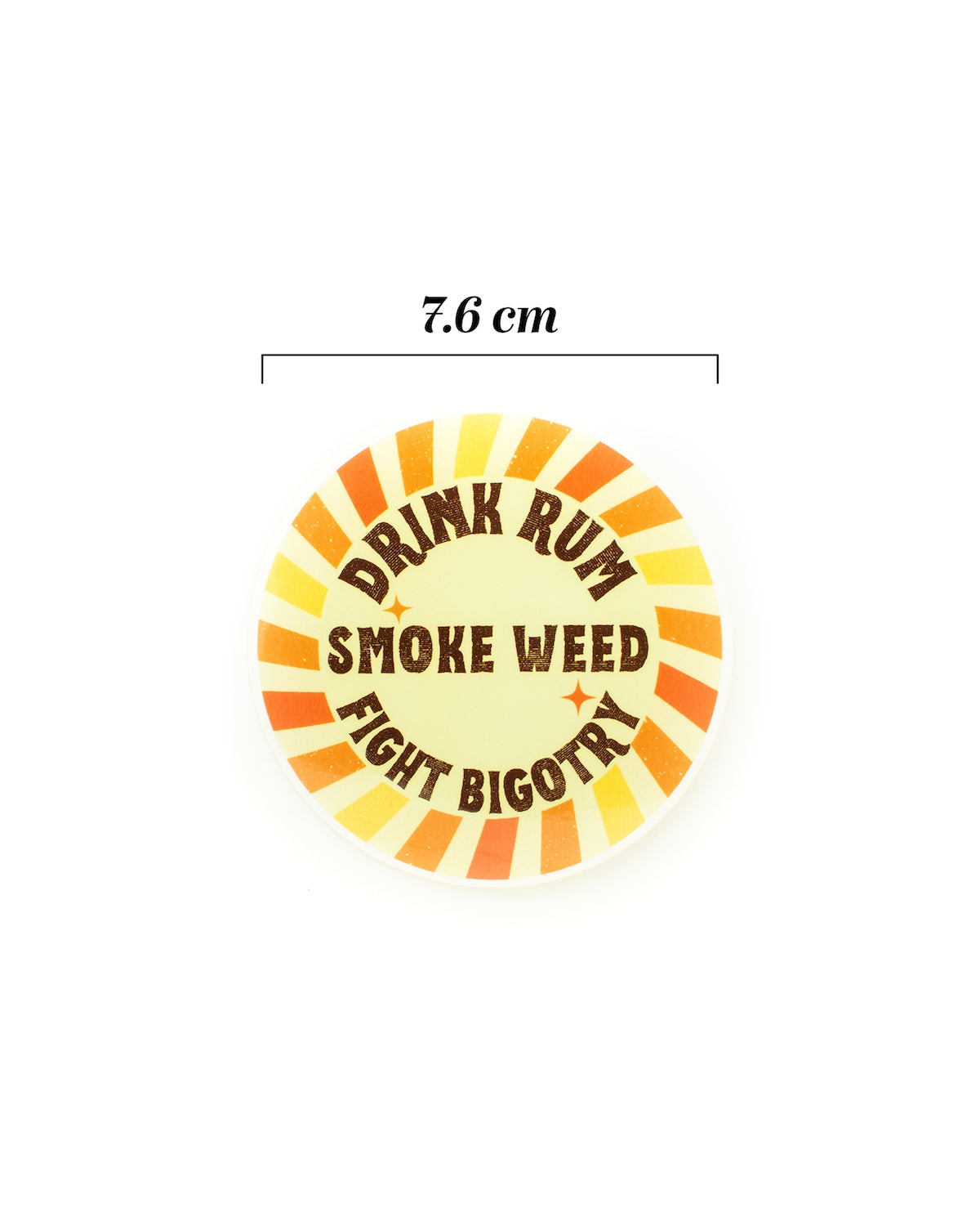 Drink, Smoke, Fight Sticker