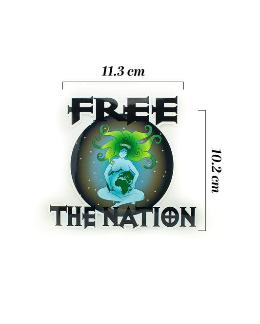Free the Nation Sticker
