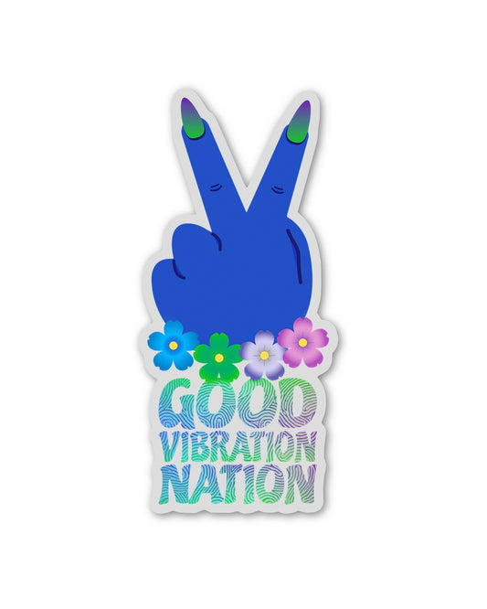 Good Vibration Nation Sticker