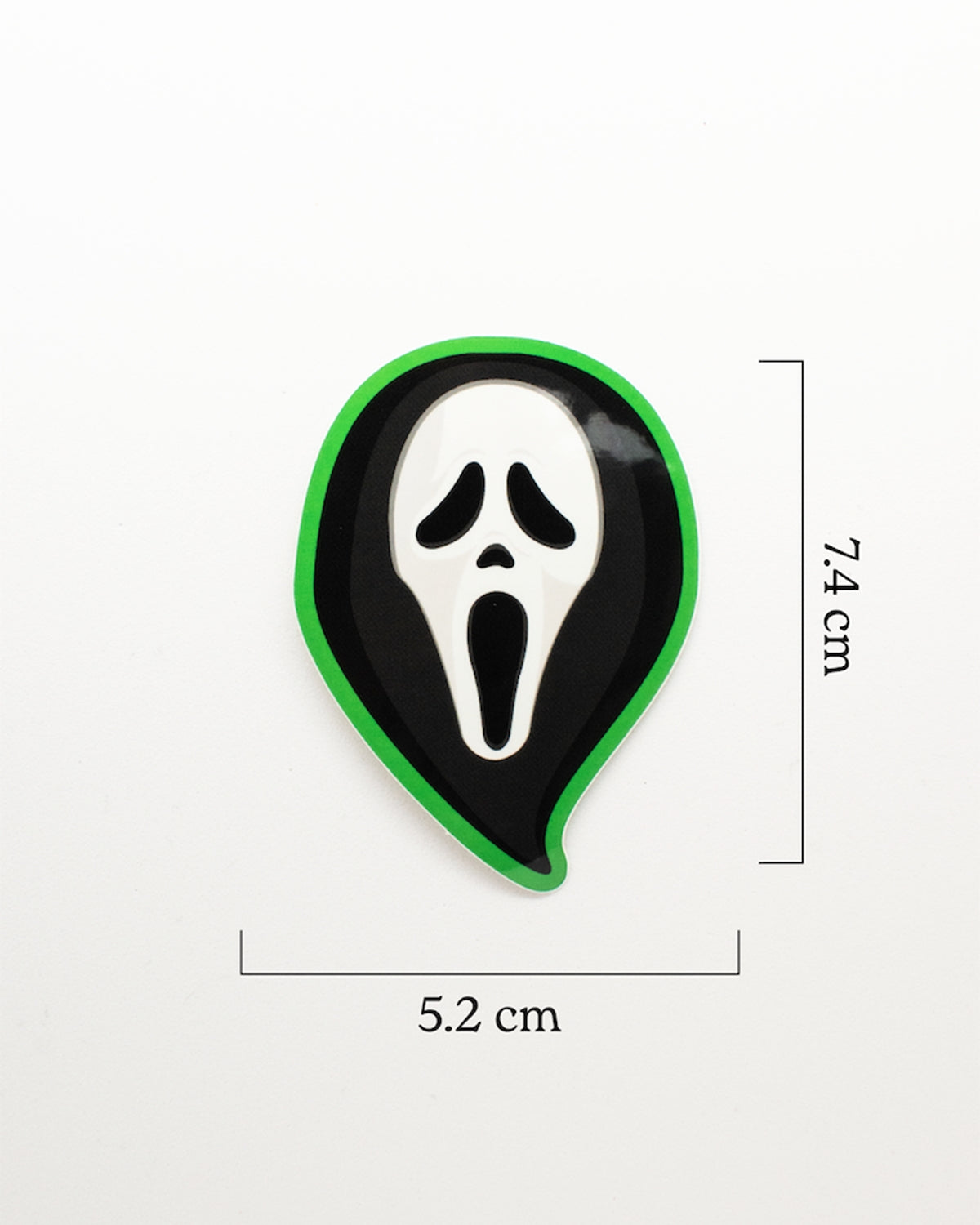 Killer Scream Green Sticker
