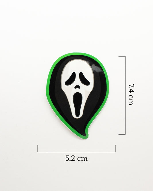 Killer Scream Green Sticker