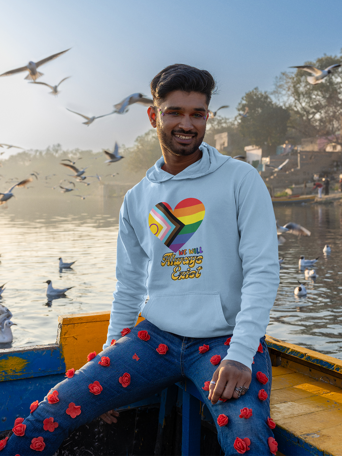 LGBTQIA+ Will Always Exist Hoodie