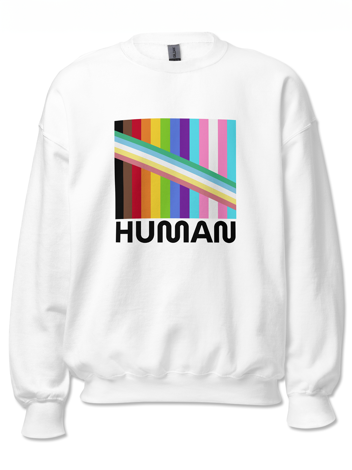 Multi-Pride Human Sweatshirt
