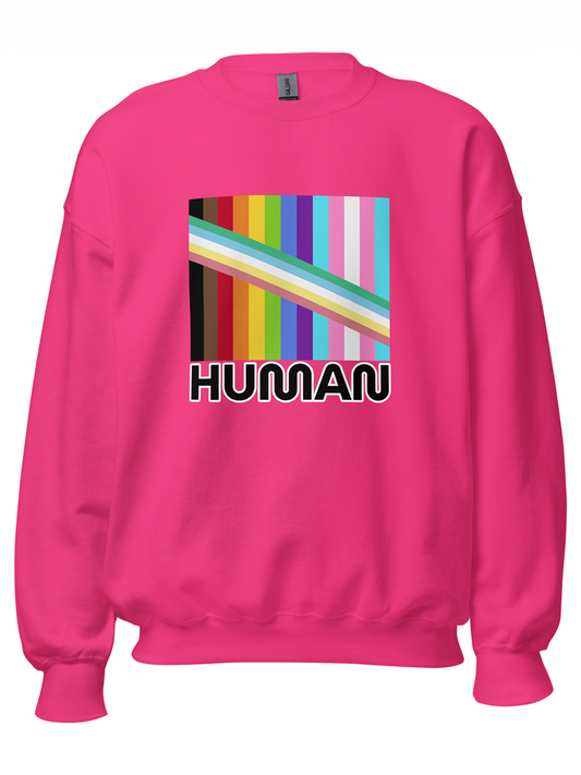 Multi-Pride Human Sweatshirt
