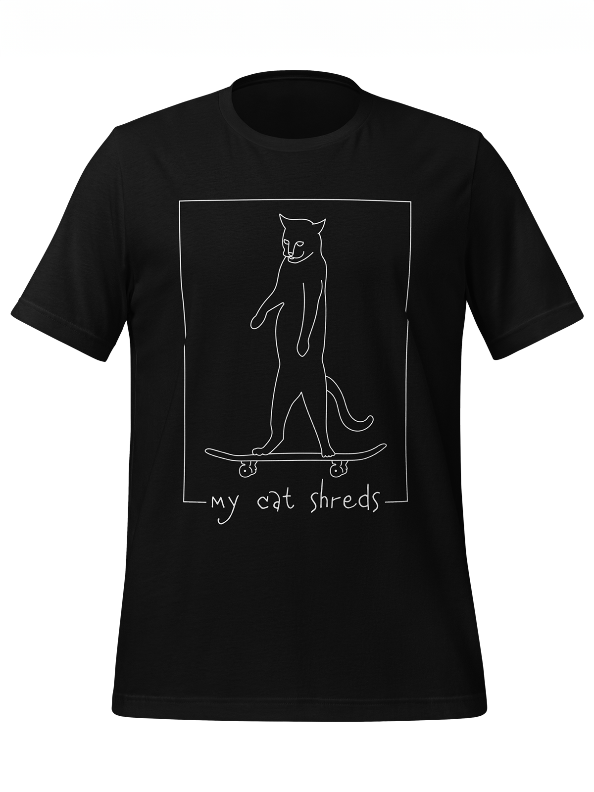 My Cat Shreds Darks Tee
