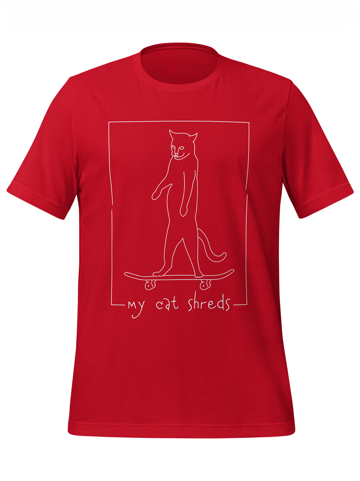 My Cat Shreds Darks Tee