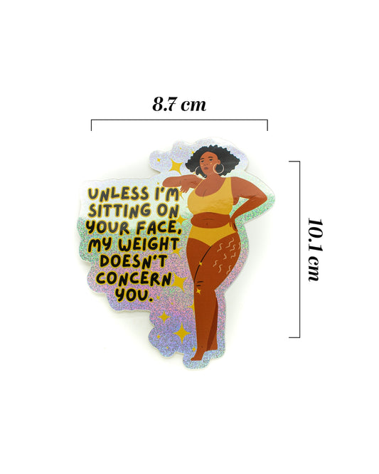 My Weight Pixie Dust Sticker