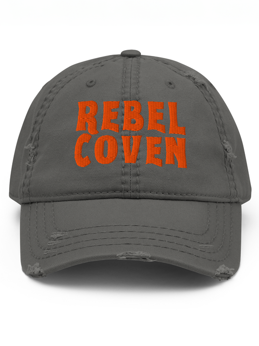 Rebel Coven Distressed Cap