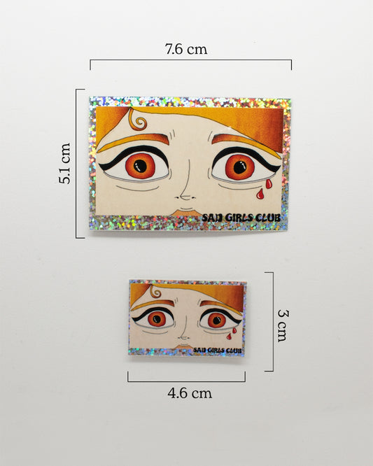 Sad Girls Club Glitter Sticker