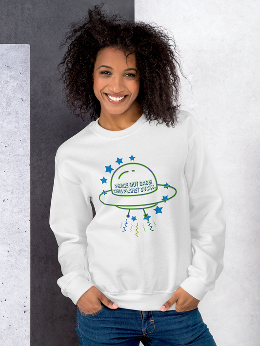 This Planet Sucks Sweatshirt