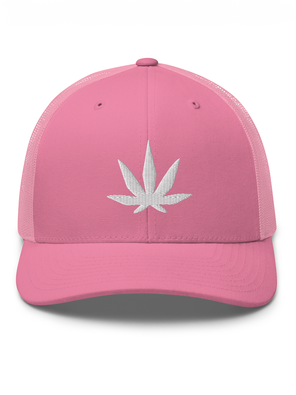 Weed Leaf Trucker Cap