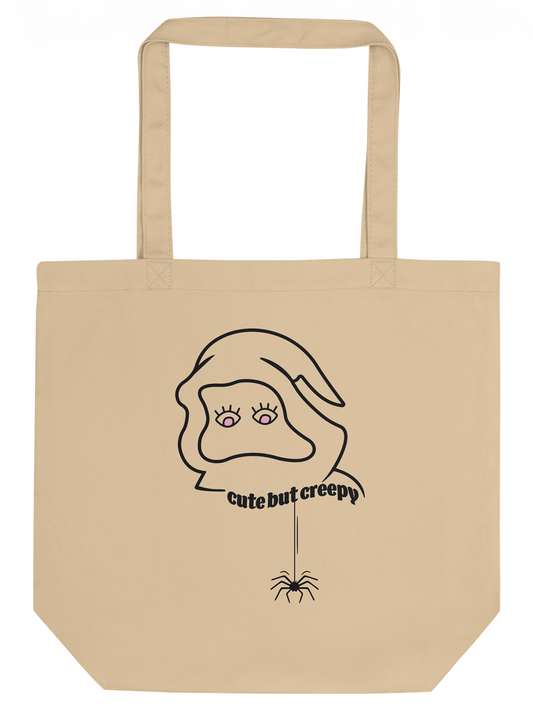 Cute But Creepy Eco Tote