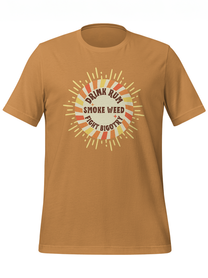 Drink, Smoke, Fight Tee