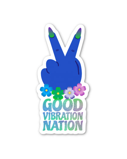 Good Vibration Nation Sticker