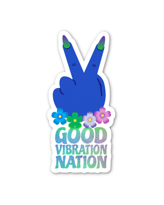 Good Vibration Nation Sticker