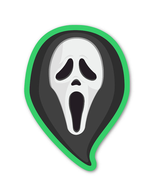 Killer Scream Green Sticker