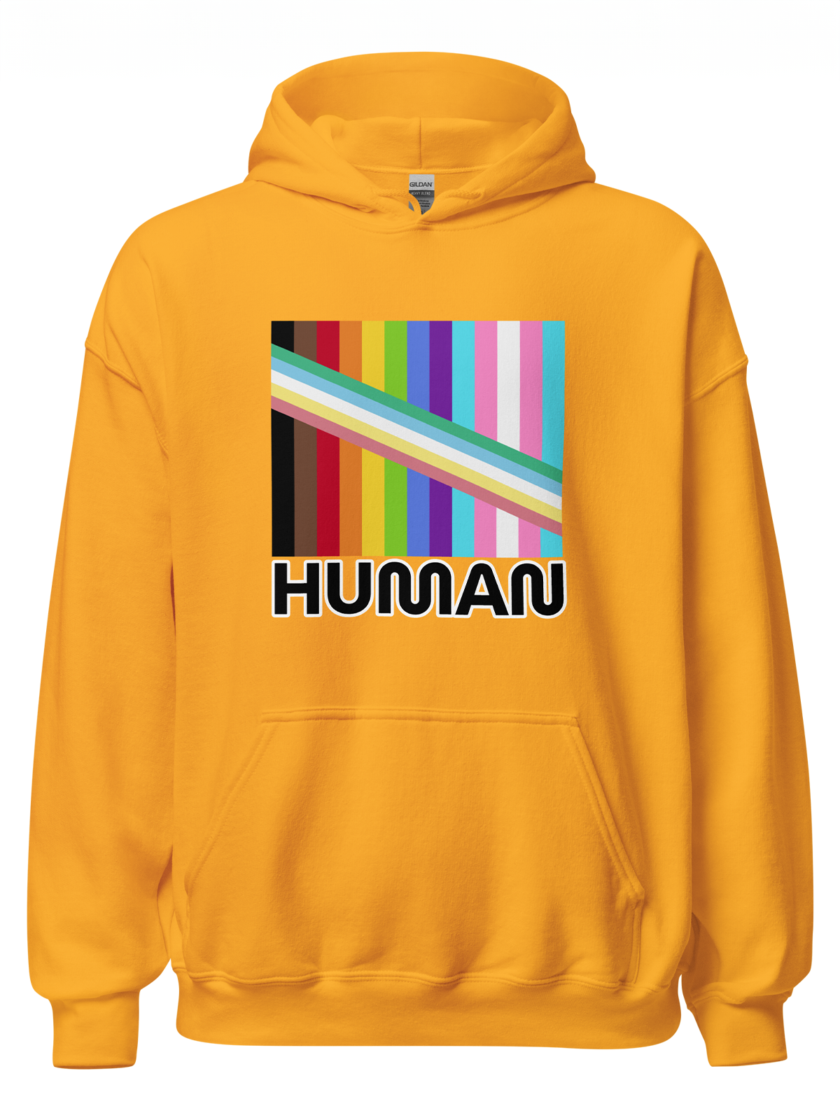 Multi-Pride Human Hoodie