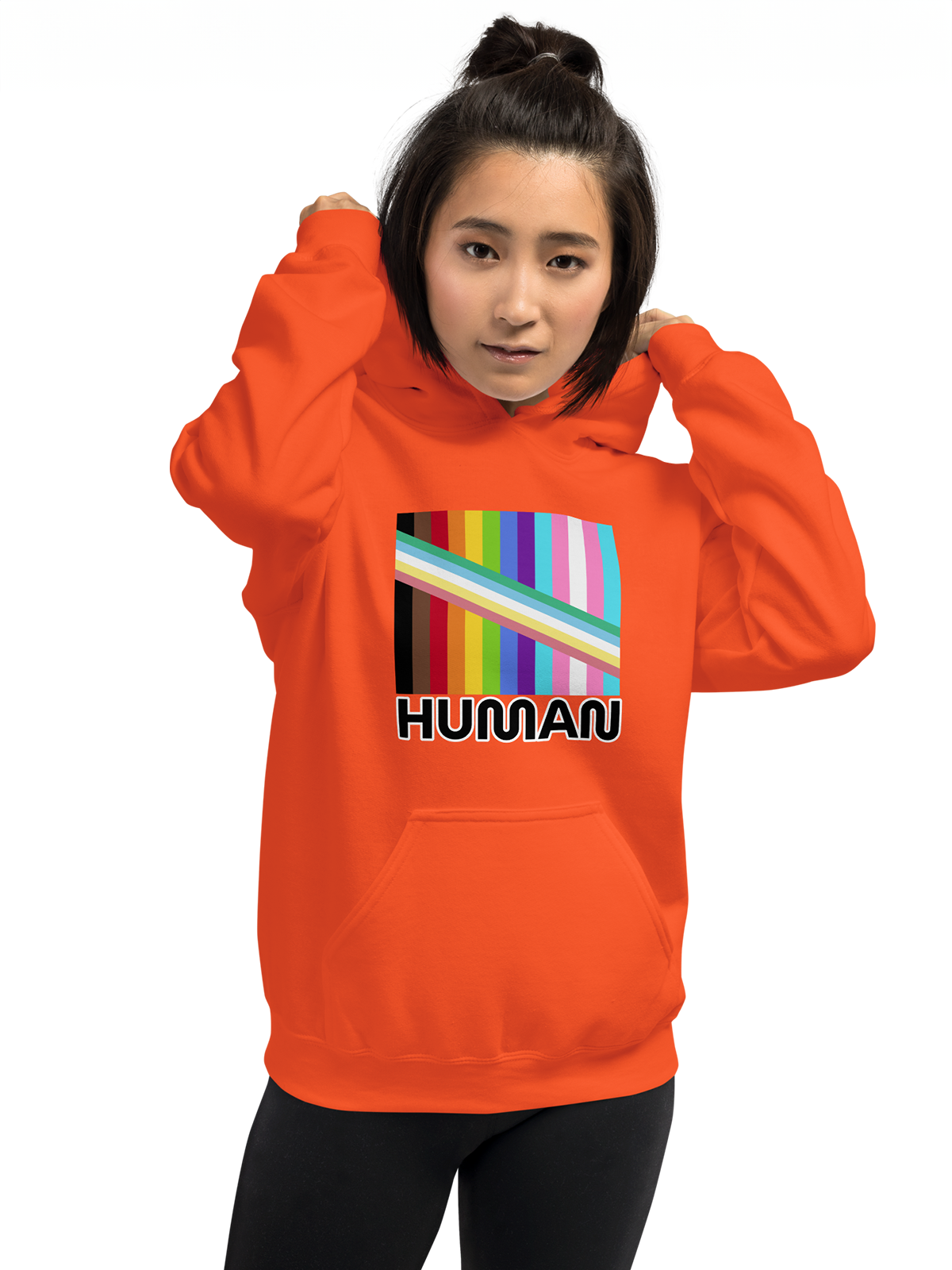 Multi-Pride Human Hoodie