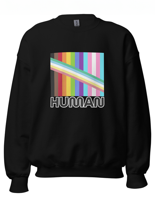 Multi-Pride Human Sweatshirt