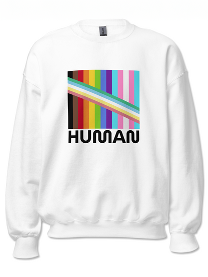Multi-Pride Human Sweatshirt