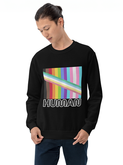 Multi-Pride Human Sweatshirt