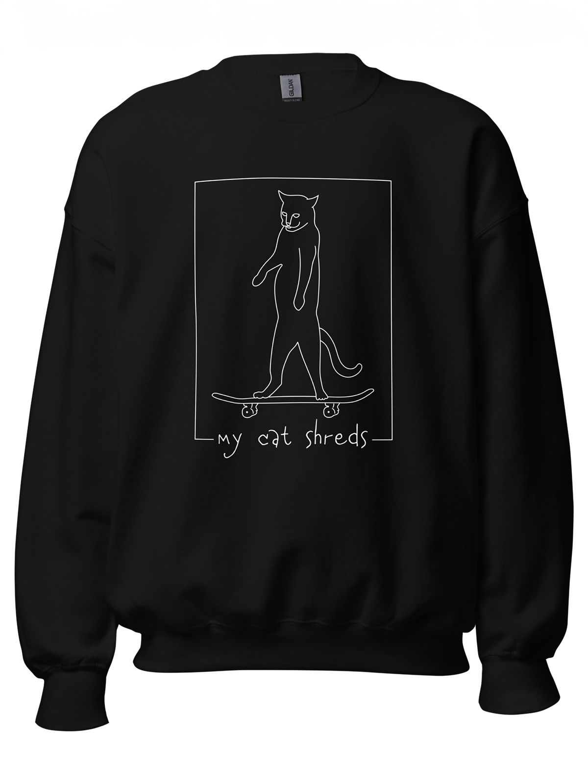 My Cat Shreds Darks Sweatshirt