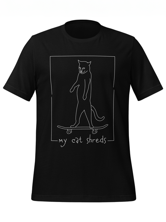 My Cat Shreds Darks Tee