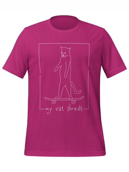 My Cat Shreds Darks Tee