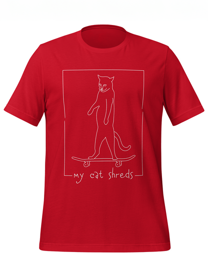 My Cat Shreds Darks Tee