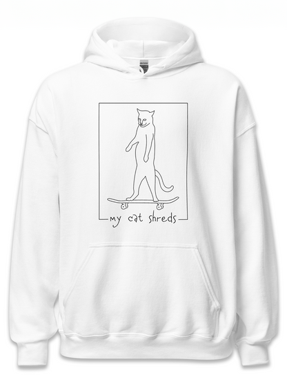 My Cat Shreds Lights Hoodie