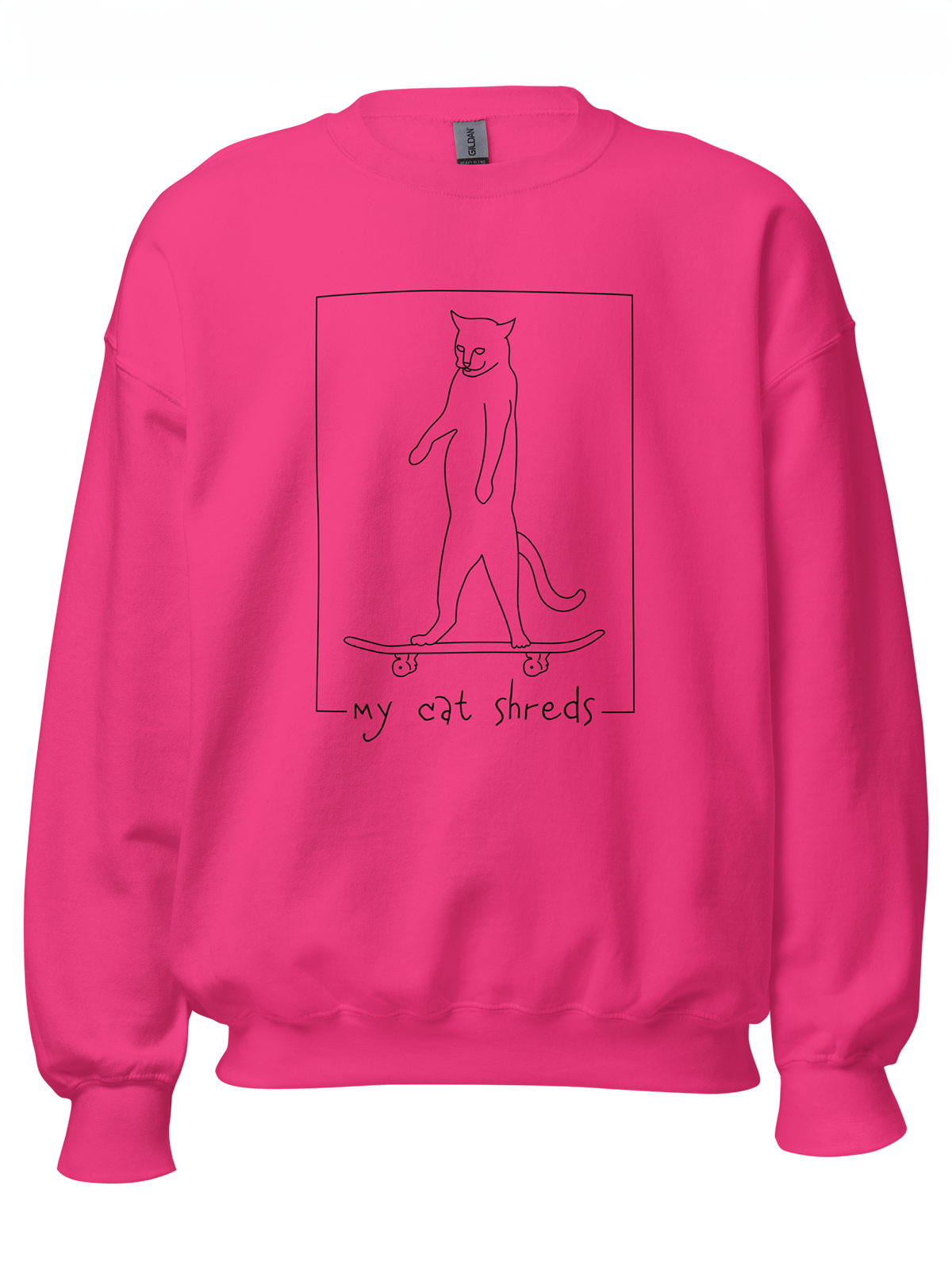 My Cat Shreds Lights Sweatshirt