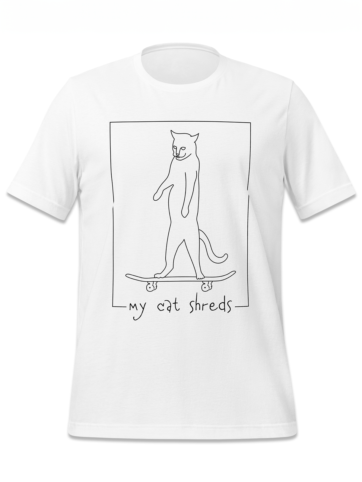 My Cat Shreds Lights Tee