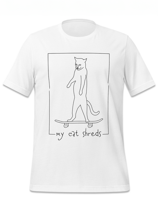 My Cat Shreds Lights Tee