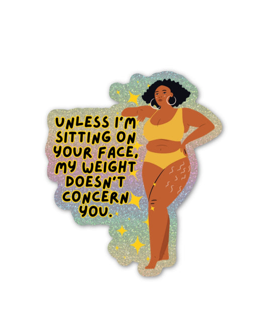 My Weight Pixie Dust Sticker