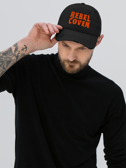 Rebel Coven Distressed Cap