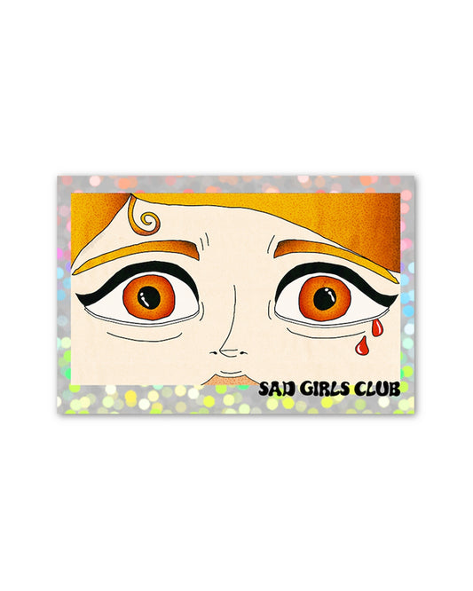 Sad Girls Club Glitter Sticker