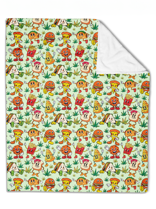 The Munchies Throw Blanket