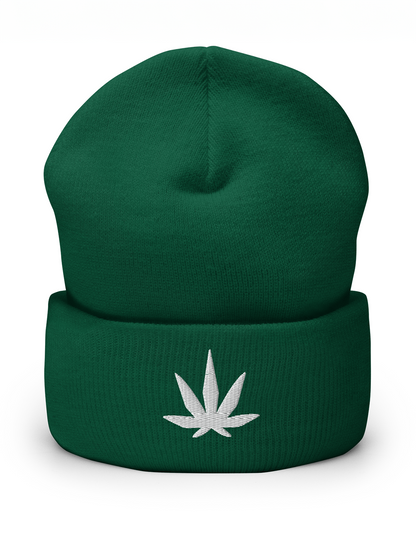 Weed Leaf Beanie